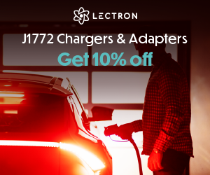Lectron J1772 chargers and adapters promotional artwork